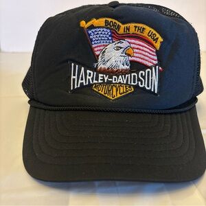 Harley-Davidson Black Eagle Trucker Hat